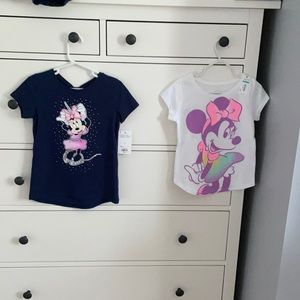 Minnie Mouse Tees - new with tags